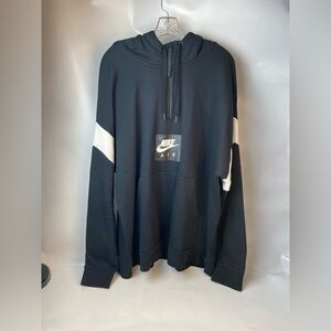 Nike Air Black and White Pullover Sz 2XL